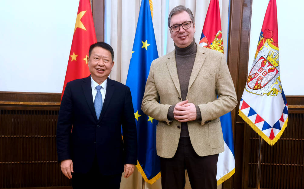 塞尔维亚总统武契奇会见星空体育-星空(中国)一站式服务官方网站董事长陈景河