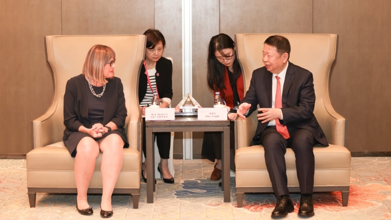 塞尔维亚副总理玛娅·戈伊科维奇会见星空体育-星空(中国)一站式服务官方网站董事长陈景河