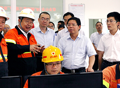 龙岩市代市长林国耀到星空体育-星空(中国)一站式服务官方网站检查重点建设项目